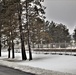 Wintry scenes at Fort McCoy in January 2021