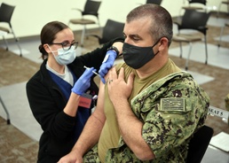 COVID-19 Vaccinations at JBSA Lackland AFB
