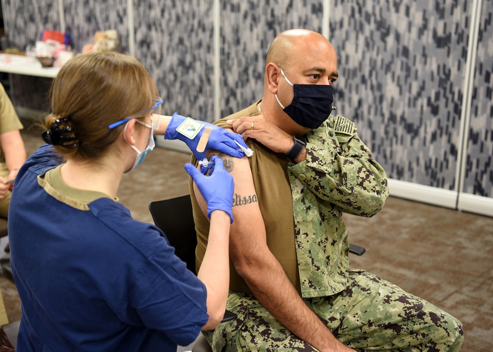 COVID-19 Vaccinations at JBSA Lackland AFB