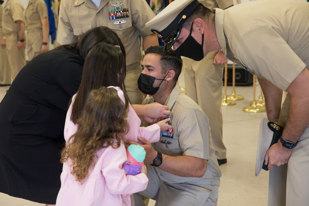 1st Marine Division Chief Petty Officer Pinning Ceremony