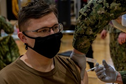 USS Ronald Reagan (CVN 76) Sailors Receive COVID-19 Vaccine