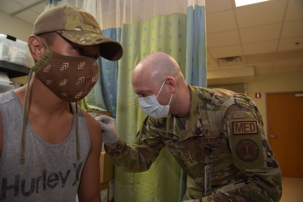 Andersen Air Force Base receives COVID-19 Vaccine doses, begins distribution