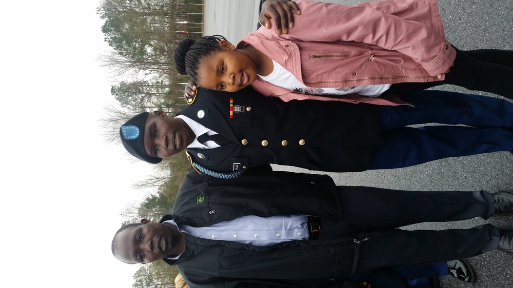 African-Born American Soldier reflects on coming to the United States