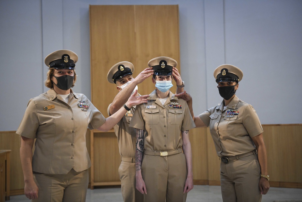 Naples Area Welcomes New Chief Petty Officers