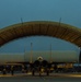 Seymour Johnson Air Force Base Rainy Winter Flightline