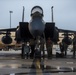 Seymour Johnson Air Force Base Rainy Winter Flightline