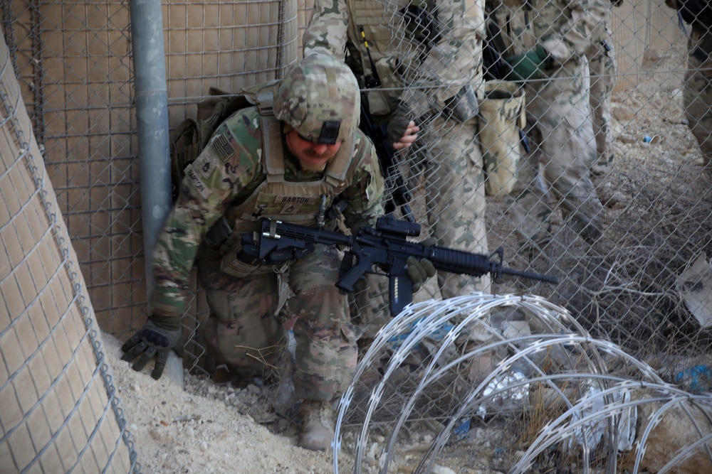 Combined Joint Engineers Conduct Security Check