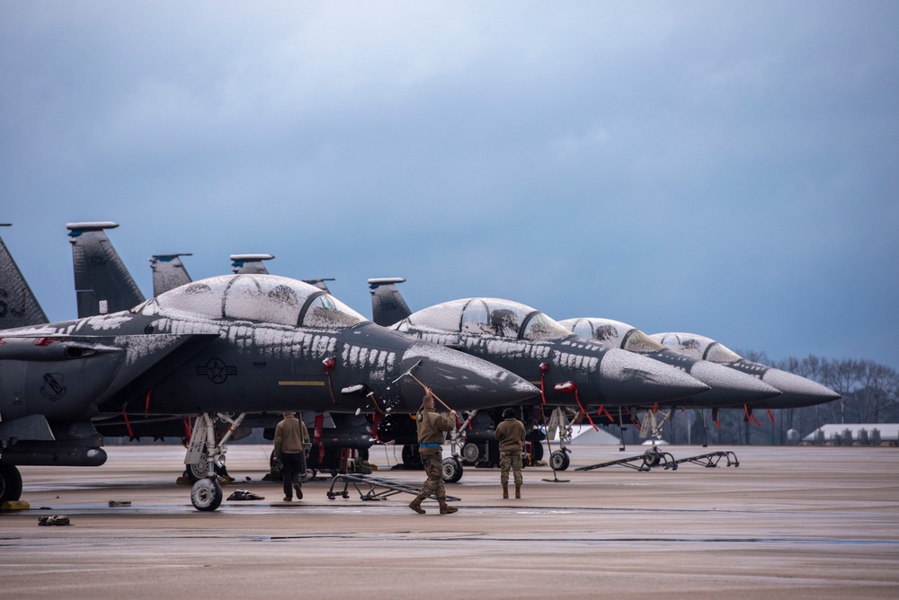 SJAFB First Snow of 2021