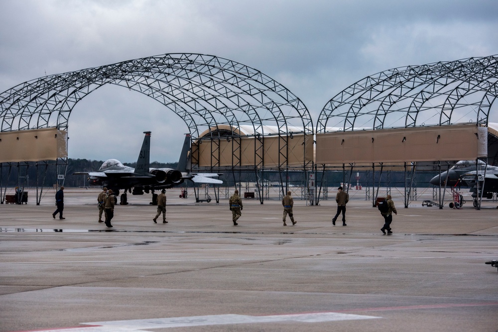 SJAFB First Snow of 2021