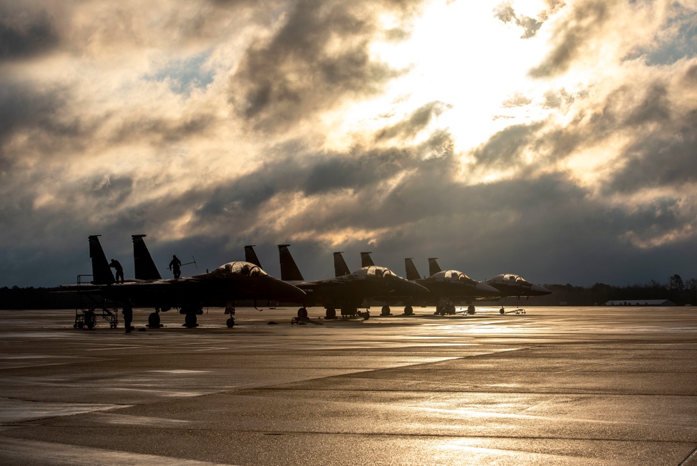 SJAFB First Snow of 2021