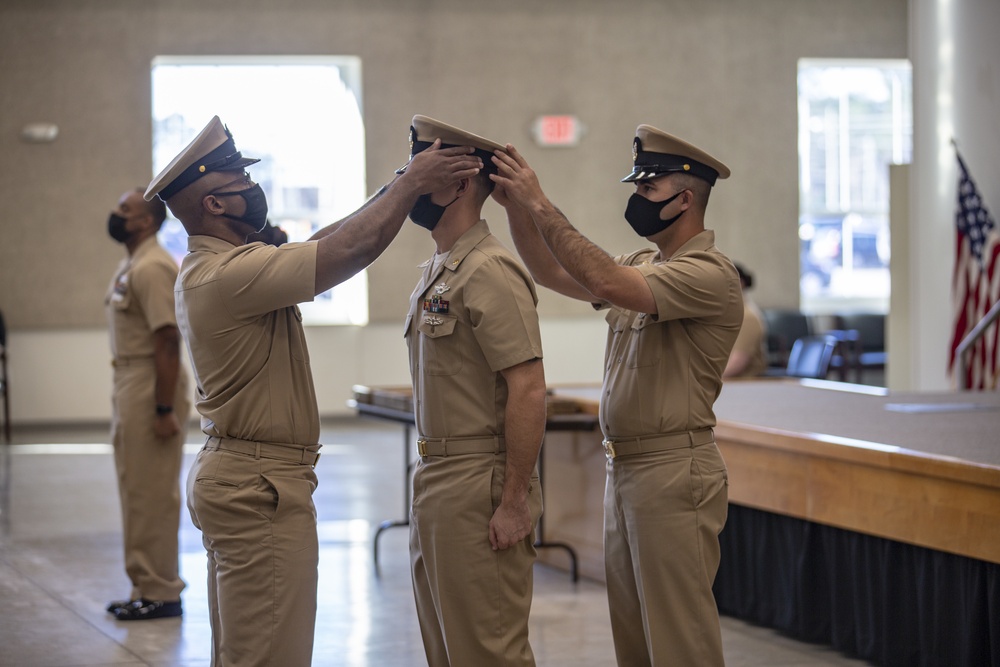 2021 Chief Petty Officer pinning ceremony