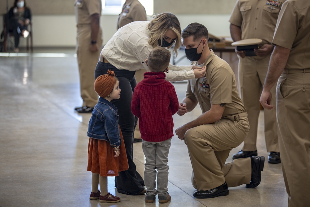 2021 Chief Petty Officer pinning ceremony