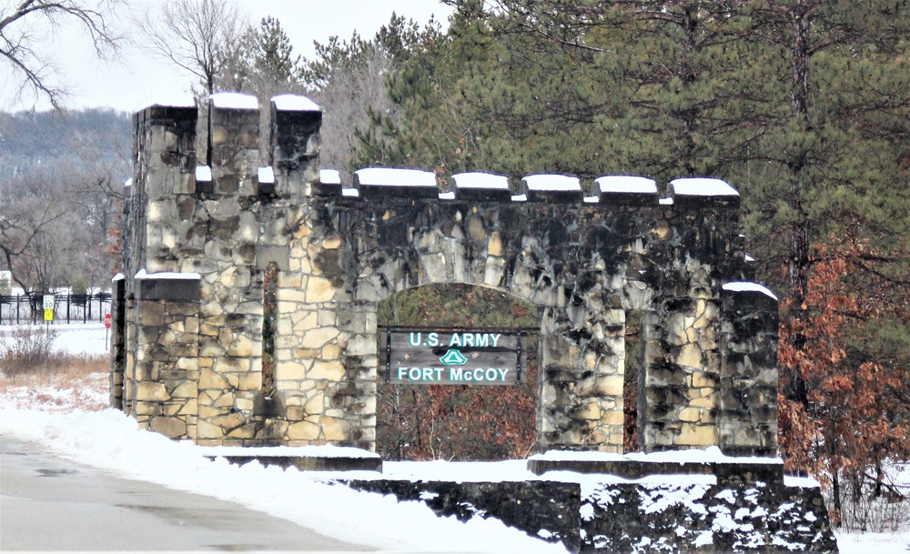 Old Stone Gates on Fort McCoy's South Post