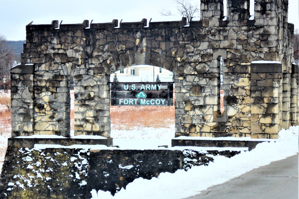 Old Stone Gates on Fort McCoy's South Post