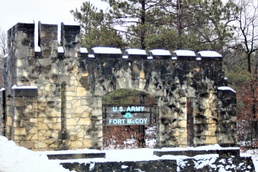 Old Stone Gates on Fort McCoy's South Post