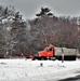 Snow removal operations at Fort McCoy