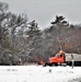 Snow removal operations at Fort McCoy