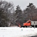 Snow removal operations at Fort McCoy