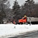 Snow removal operations at Fort McCoy