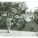 5th Infantry Division (Mechanized) Band in a parade in downtown Leesville during Vietnam era