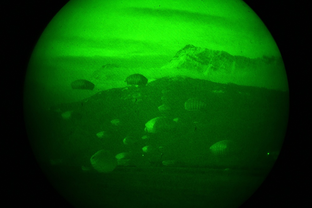 Night Airborne Operation Feb.1, 2021