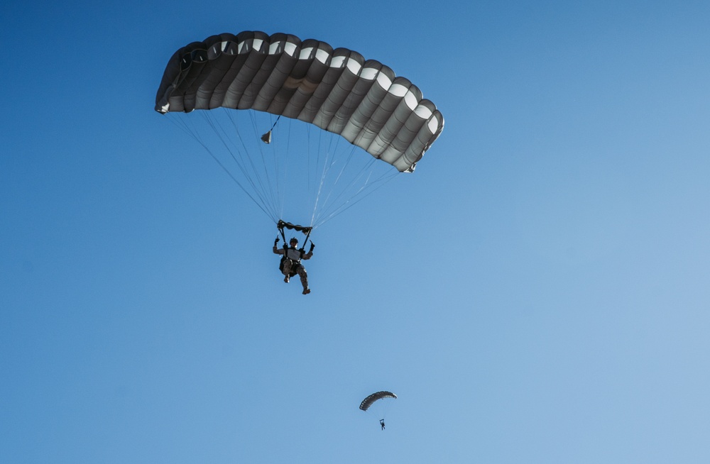 ADRD Conducts Parachuting Operations