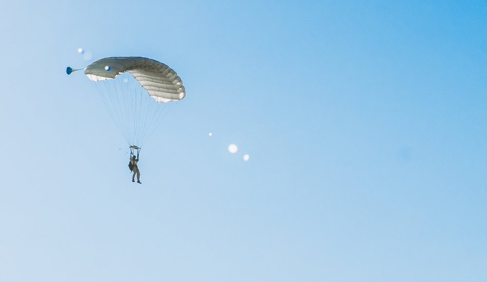 ADRD Conducts Parachuting Operations