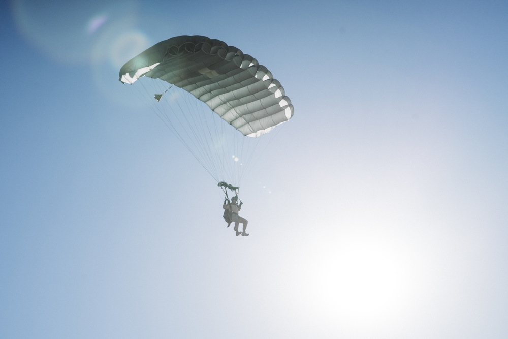 ADRD Conducts Parachuting Operations