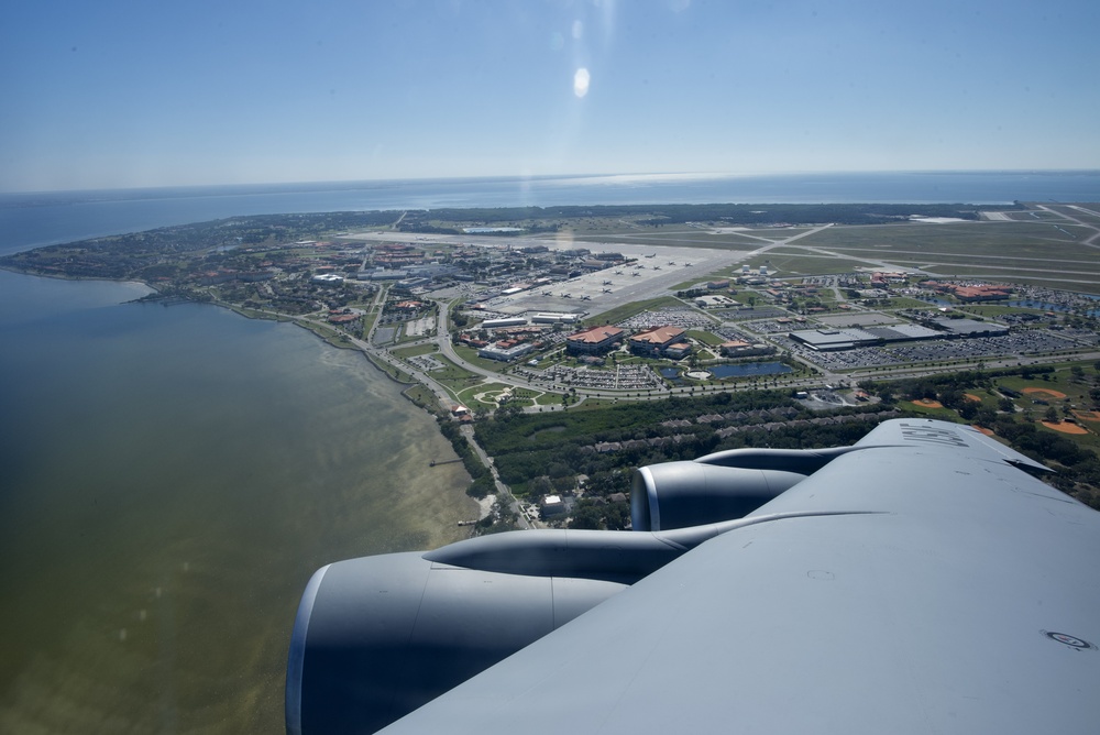 Aerial photo of MacDill