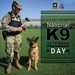 National K9 Veterans Day graphic