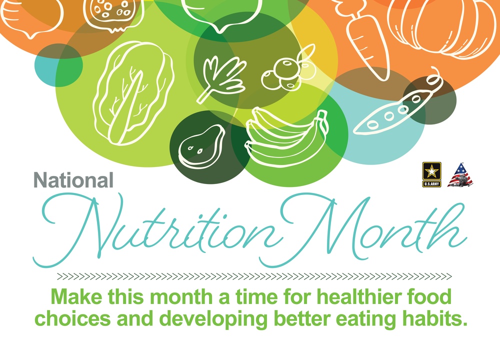 National Nutrition Month graphic