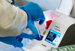 Col. Jones visits BWI testing site