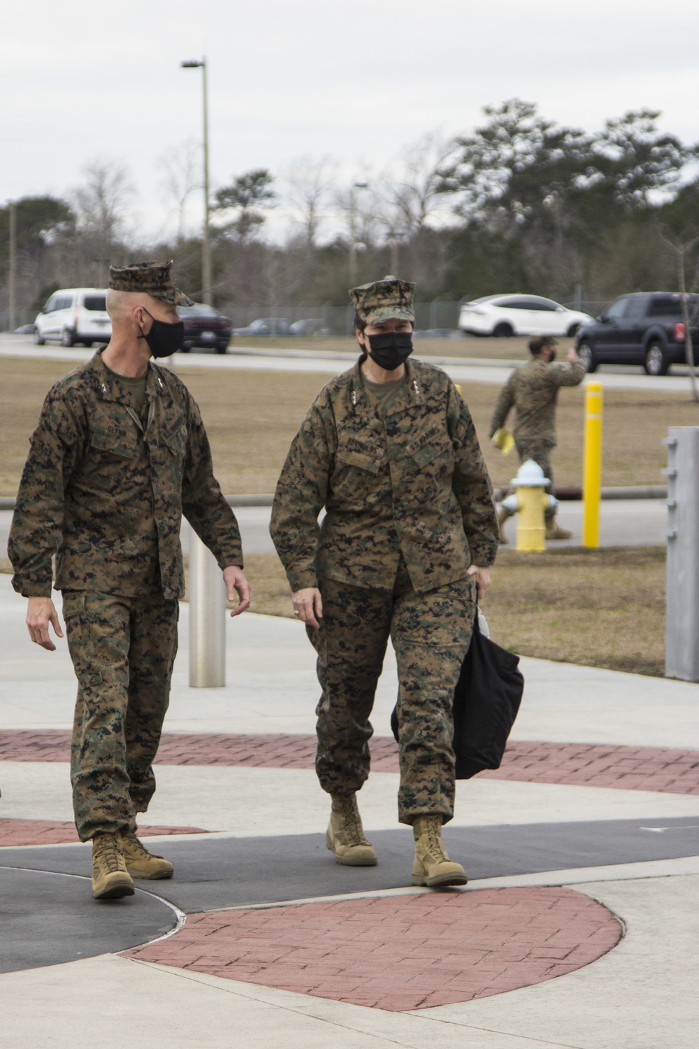 Deputy Commandant for Information Visits MARSOC HQ at Camp Lejeune, North Carolina