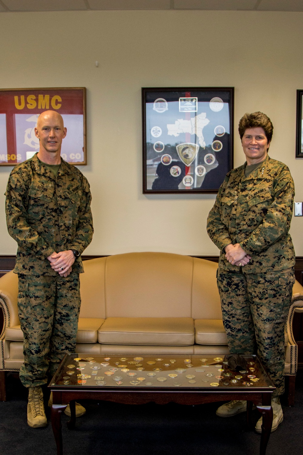 Deputy Commandant for Information Visits MARSOC HQ at Camp Lejeune, North Carolina