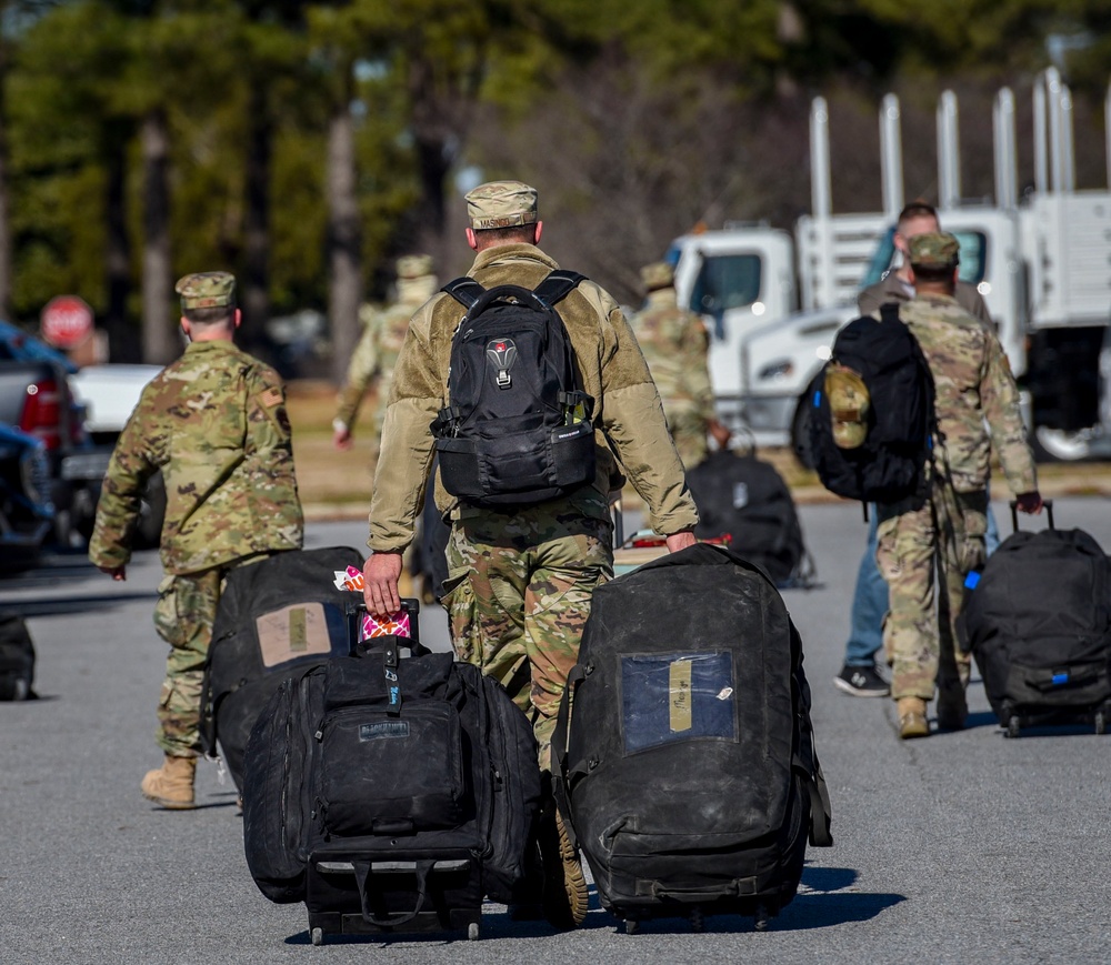 Seymour Johnson Air Force Base Homecoming