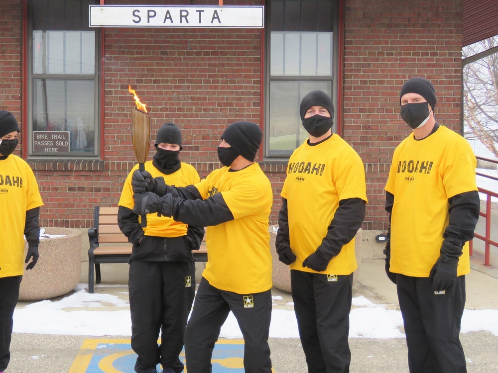 Fort McCoy’s Army Ten-Miler team supports Sparta Quest Winter Fest