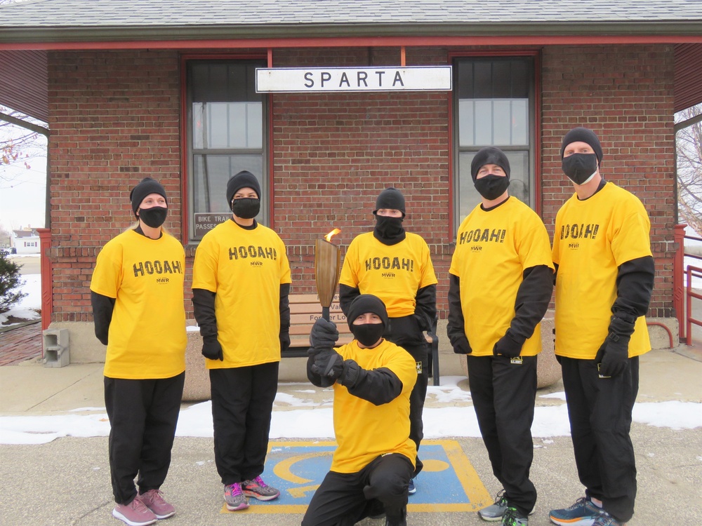 Fort McCoy’s Army Ten-Miler team supports Sparta Quest Winter Fest