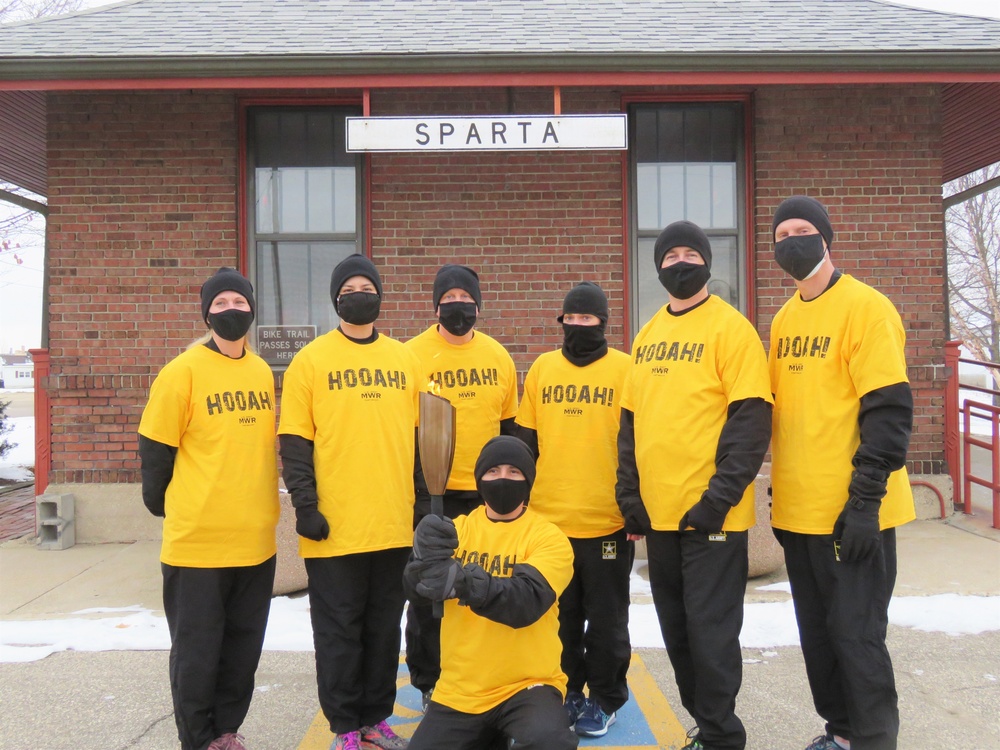 Fort McCoy’s Army Ten-Miler team supports Sparta Quest Winter Fest