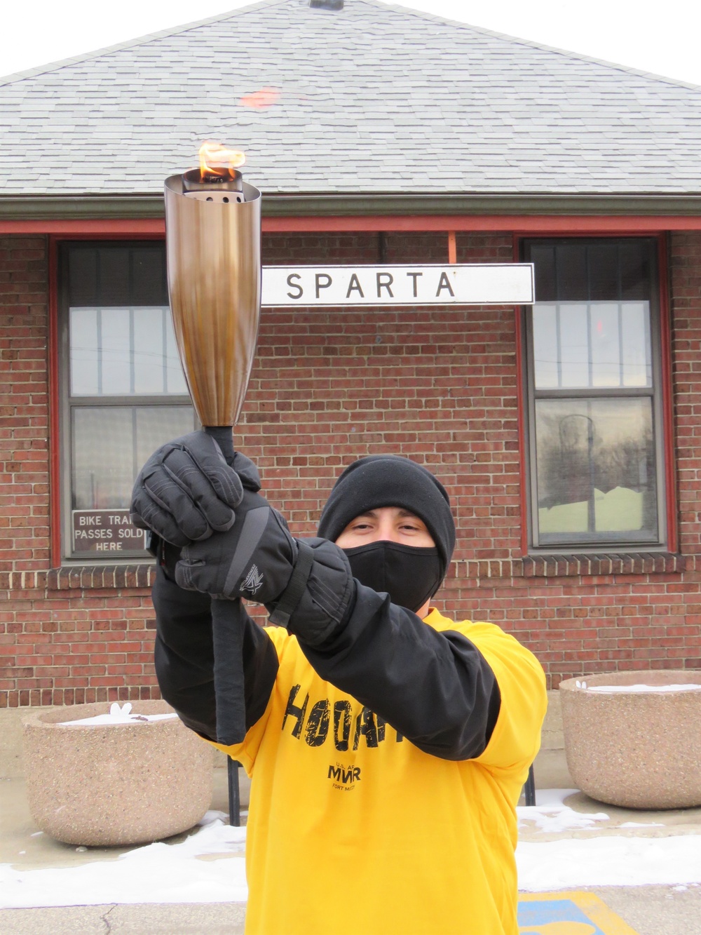 Fort McCoy’s Army Ten-Miler team supports Sparta Quest Winter Fest