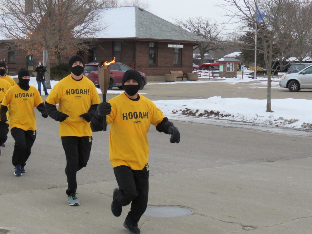 Fort McCoy’s Army Ten-Miler team supports Sparta Quest Winter Fest