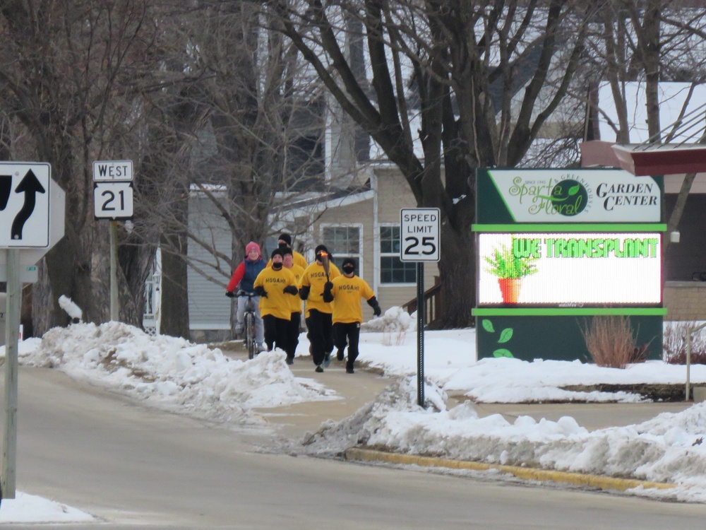 Fort McCoy’s Army Ten-Miler team supports Sparta Quest Winter Fest