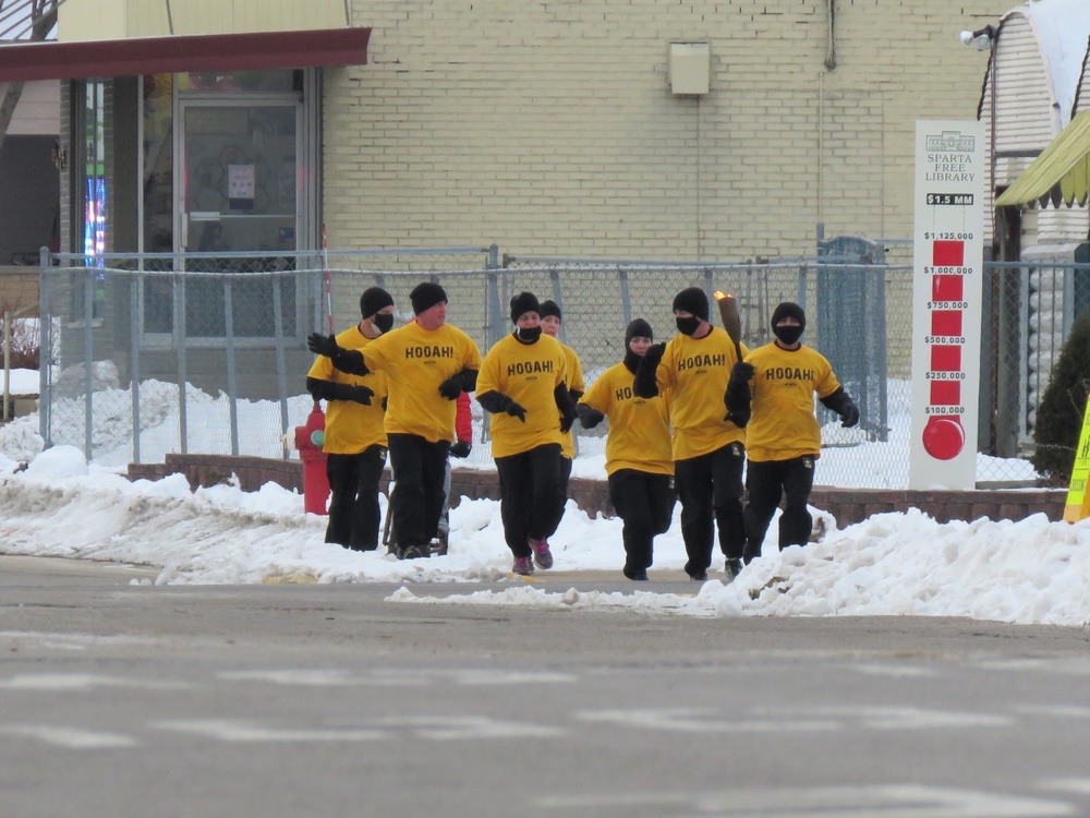 Fort McCoy’s Army Ten-Miler team supports Sparta Quest Winter Fest