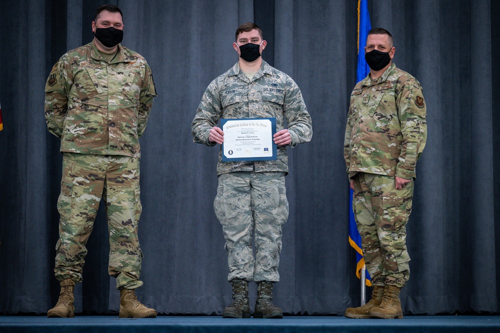 Barksdale Airmen CCAF graduation