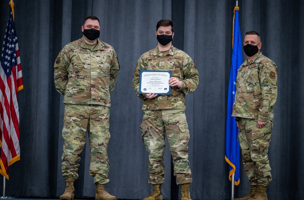 Barksdale Airmen CCAF graduation