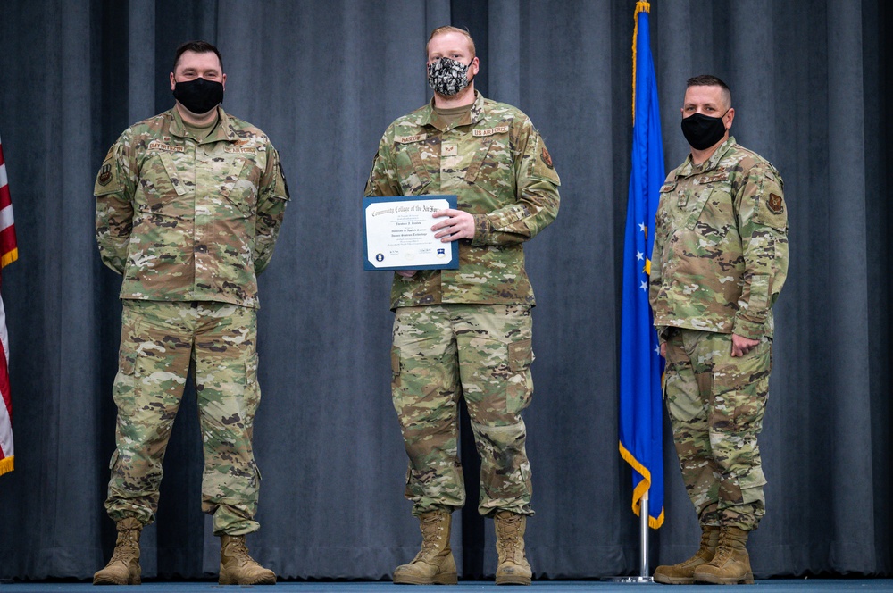 Barksdale Airmen CCAF graduation