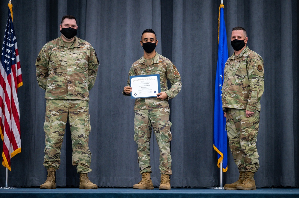 Barksdale Airmen CCAF graduation