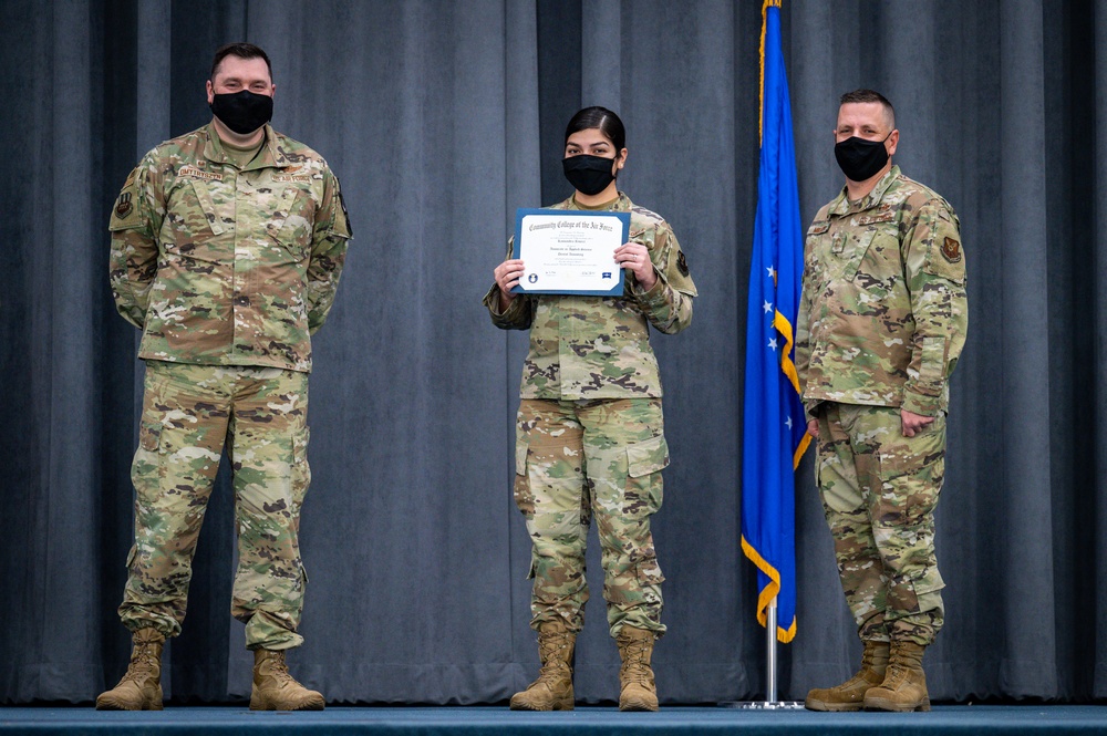 Barksdale Airmen CCAF graduation