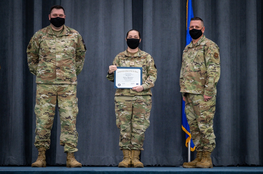 Barksdale Airmen CCAF graduation