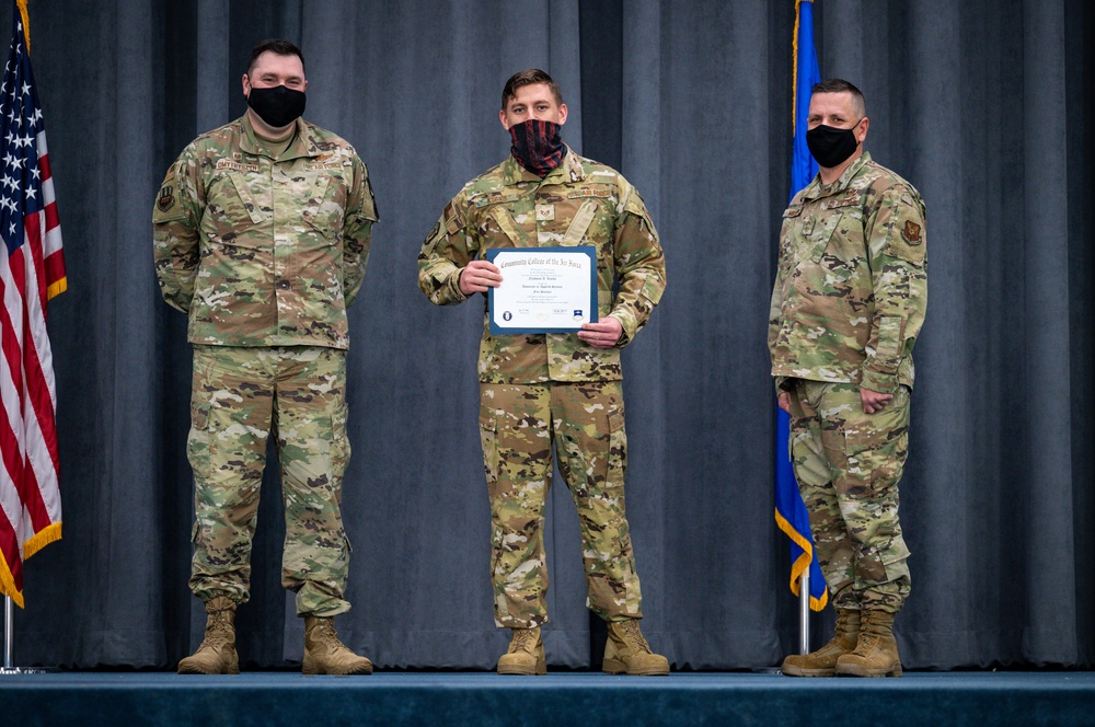 Barksdale Airmen CCAF graduation