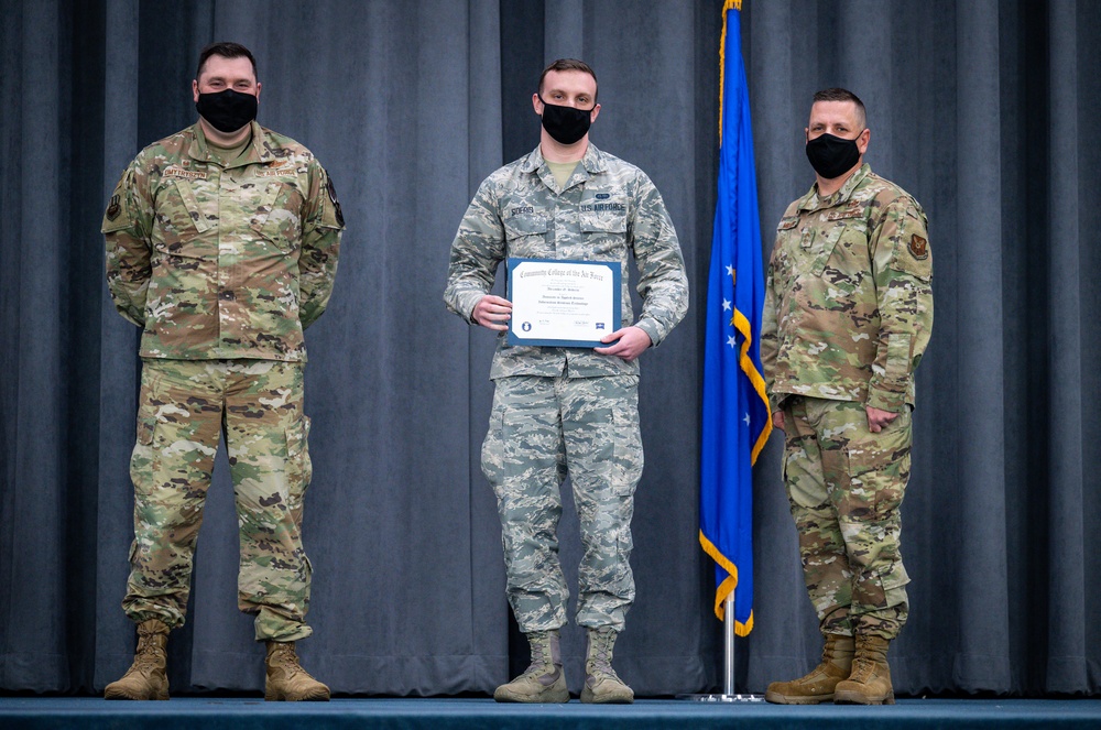 Barksdale Airmen CCAF graduation